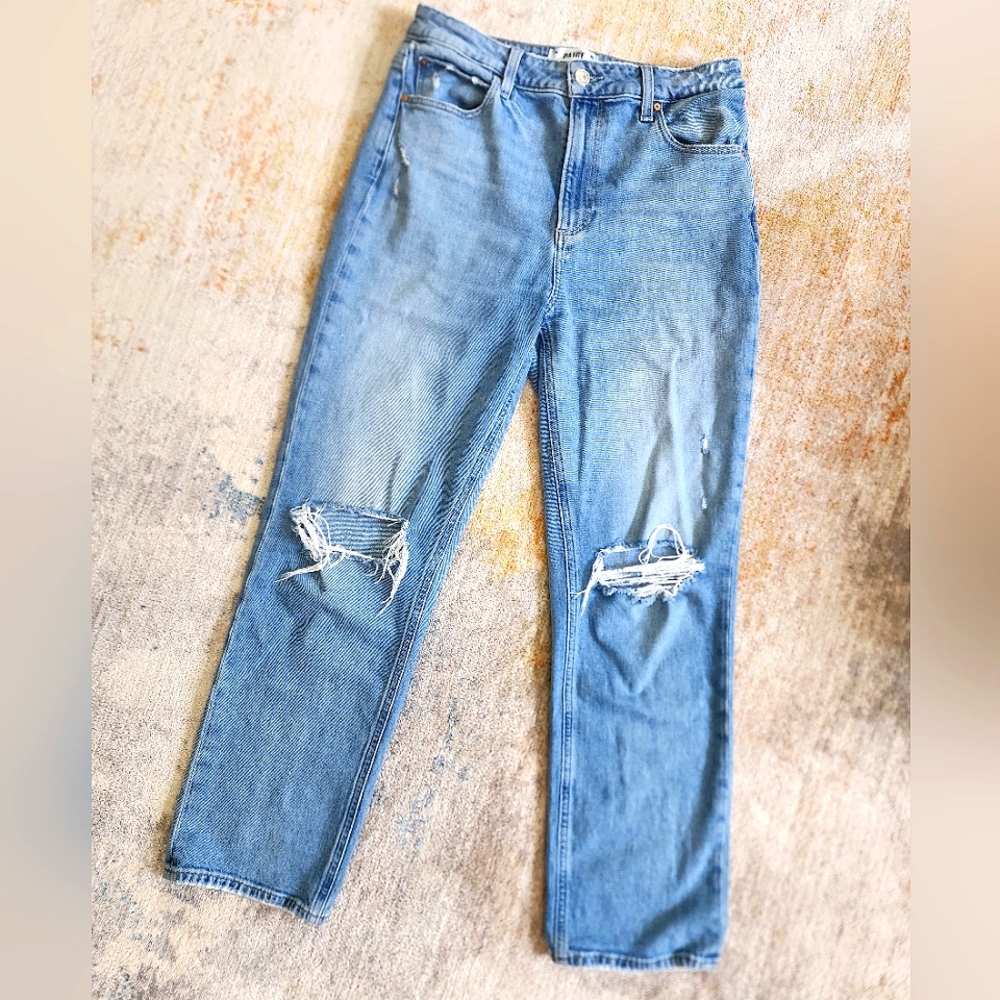 Paige "Sarah" Straight Ankle Jeans